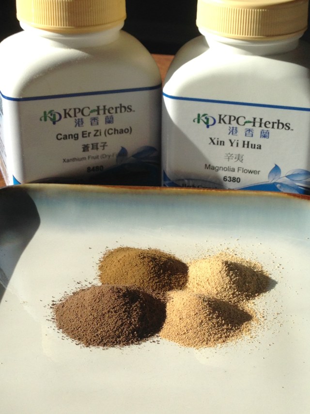 Image of medical grade granule (powdered) herbal medicine. 