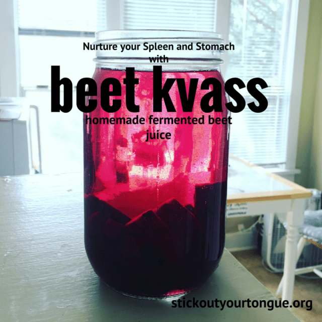 Nurture your Spleen and Stomach with