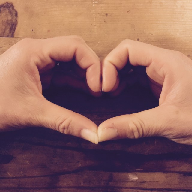 Hand heart
