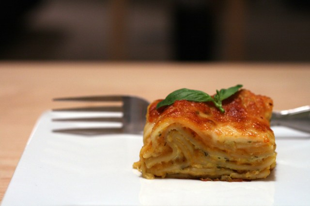 Butternut Squash Lasagna